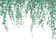 KAZITOO Floral Ivy Green Wall Decal 1