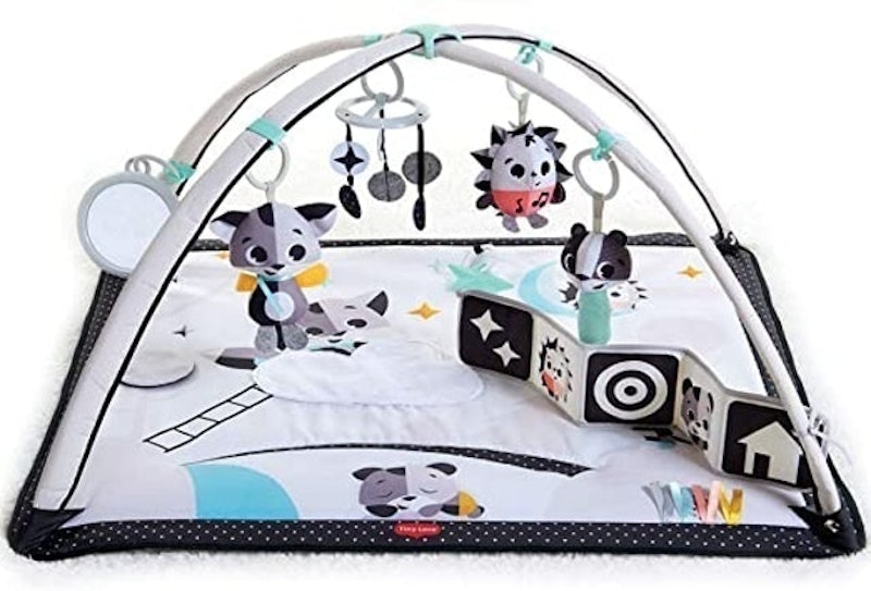 White Gymini Baby Play Mat with Modern Design 1