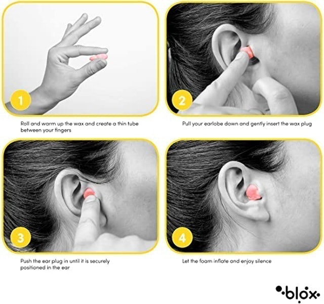 Natural Wax Earplugs 2