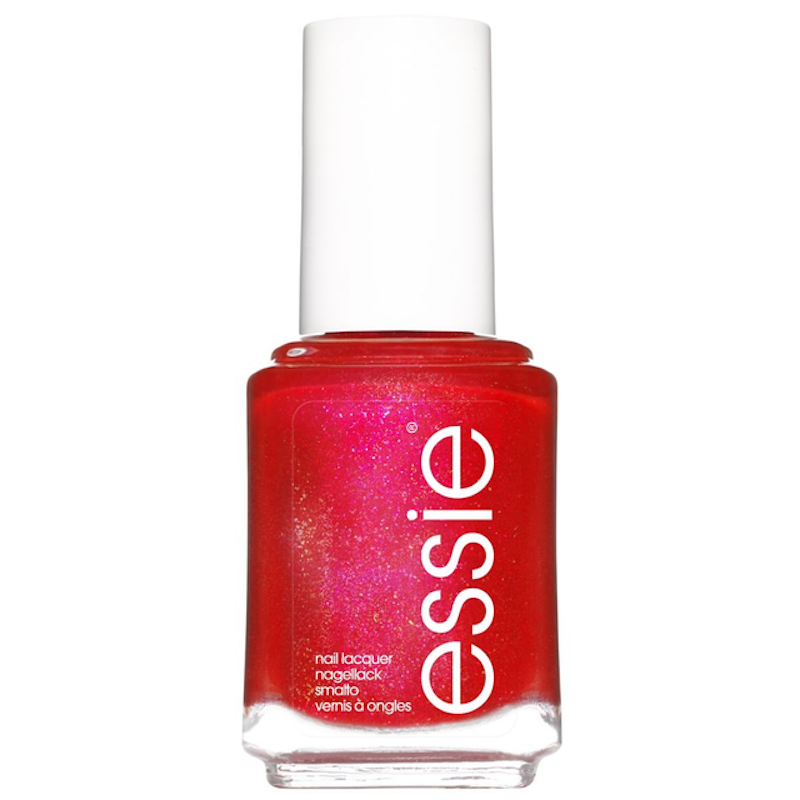 Celebrating Moments 635 Let's Party Red Shimmer Nail Polish 1