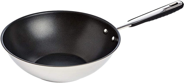 Stainless Steel Induction Non-Stick Wok Pan 1