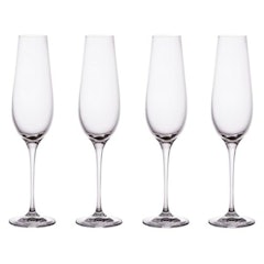 Crystal Glass Champagne Flutes