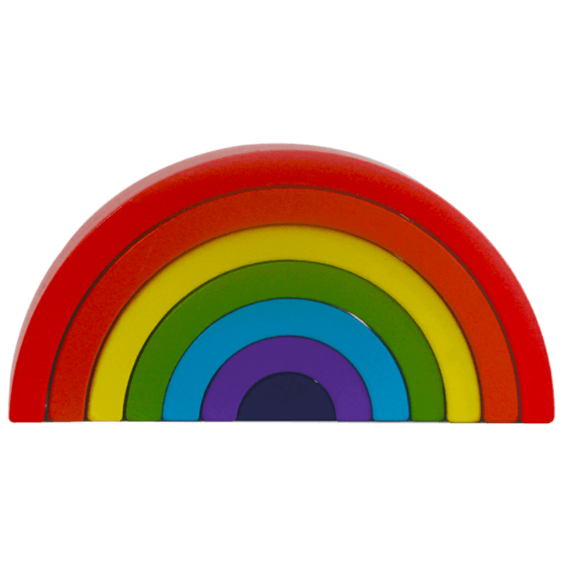 Colourful Stackable Montessori Rainbow 2