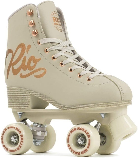 Rose Quad Roller Skates 1