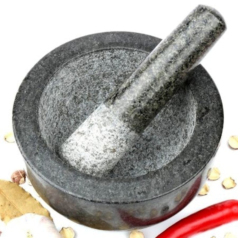 Solid Granite Mortar and Pestle 1