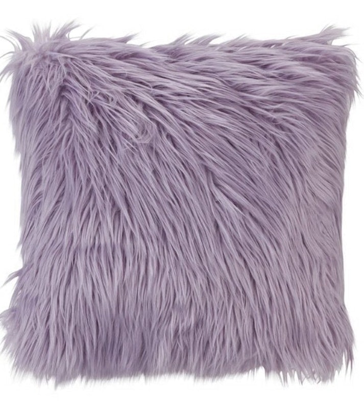 Mongolian Faux Fur Cushion 1