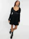 ASOS DESIGN Velvet Babydoll Mini Dress 1