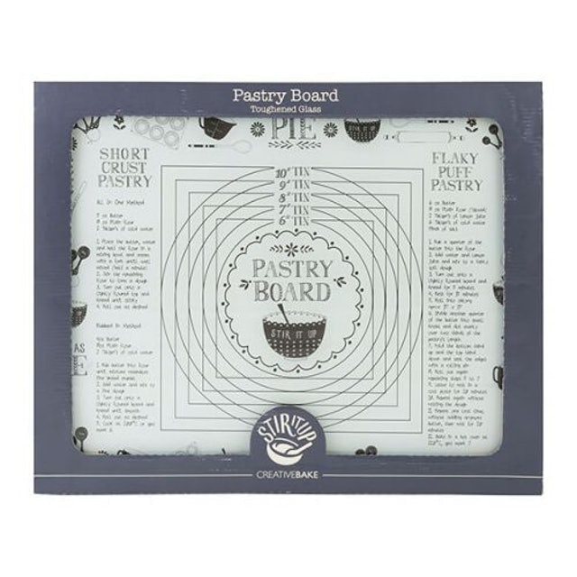 Stir It Up Glass Pastry Board 3