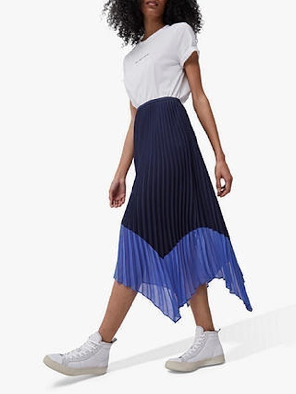 Ali Pleated Midi Skirt 2