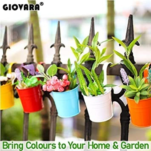 Hanging Metal Flowerpots 2