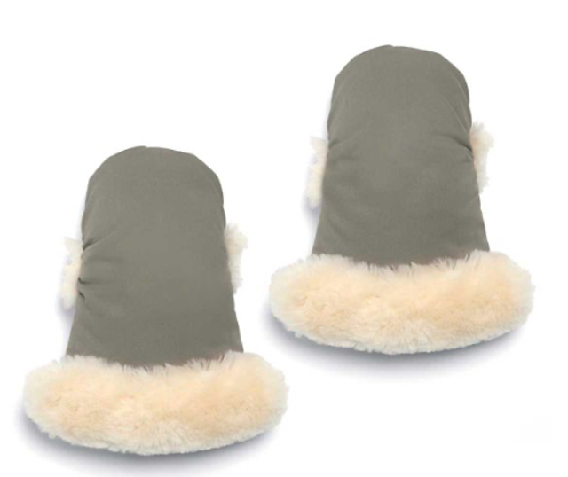 Everest Sheepskin Pram Mitts 1