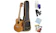 Martin Smith Premium Soprano Ukulele Kit With Tuner and Bag 1