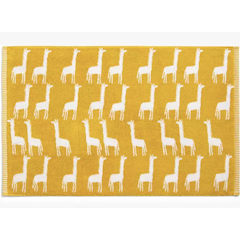 Giraffes Terry Cotton Bath Mat