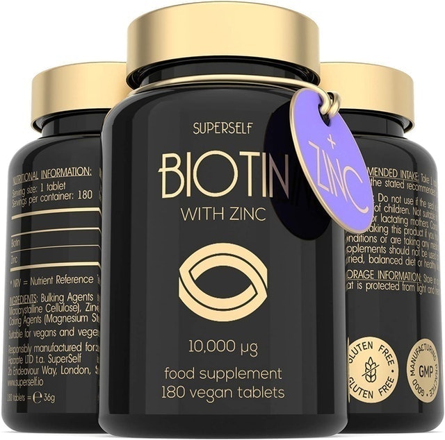 Natural Biotin and Zinc Supplement for Men and Women 1