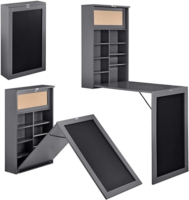 Folding Wall-Mounted Office Desk 2