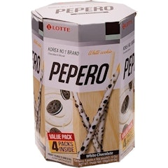 Pepero White Cookie Stick Biscuit with White Chocolate