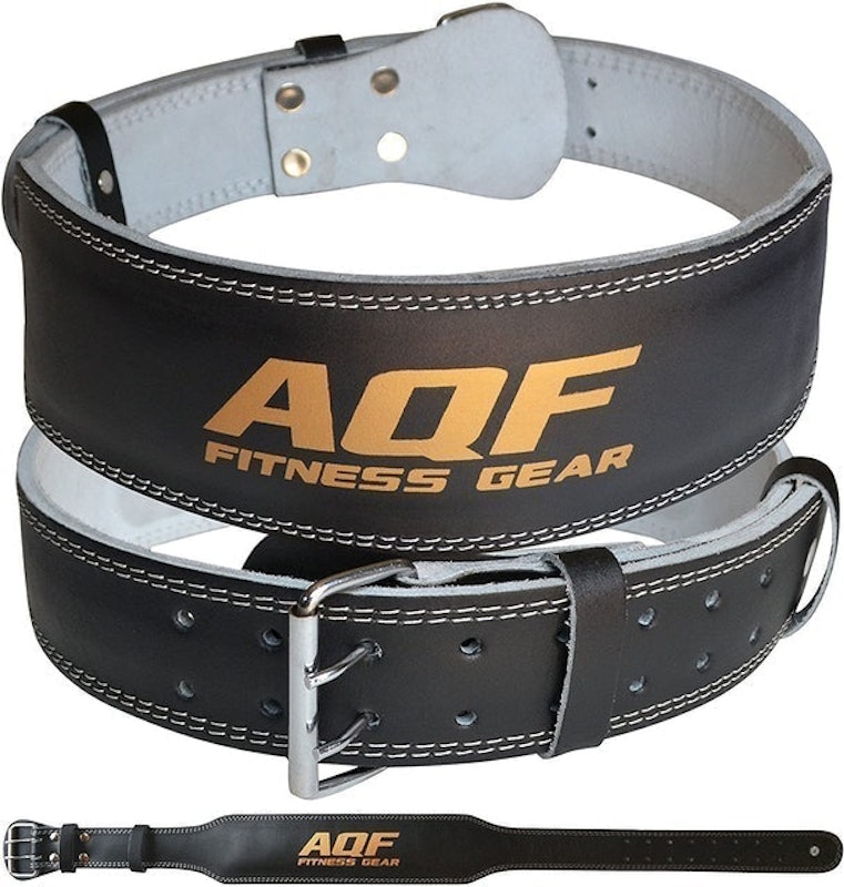 Leather Weight Lifting Belt 1