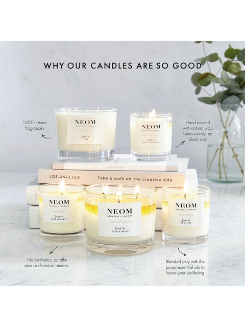 1. Neom Organics London Scented Candle – Happiness 2