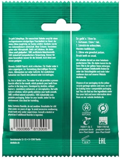 Teeth Cleaning Tablets With Fluoride  2