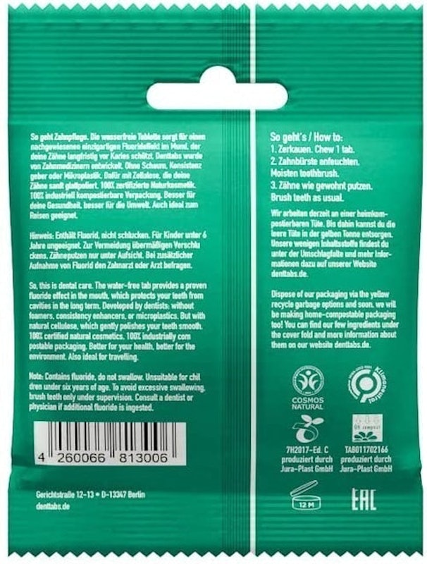 Teeth Cleaning Tablets With Fluoride 2
