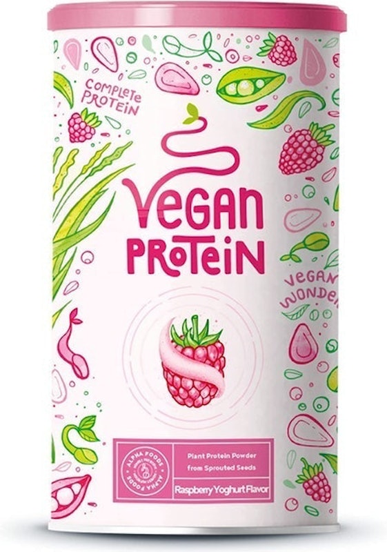 Vegan Protein Powder Raspberry Yoghurt 1