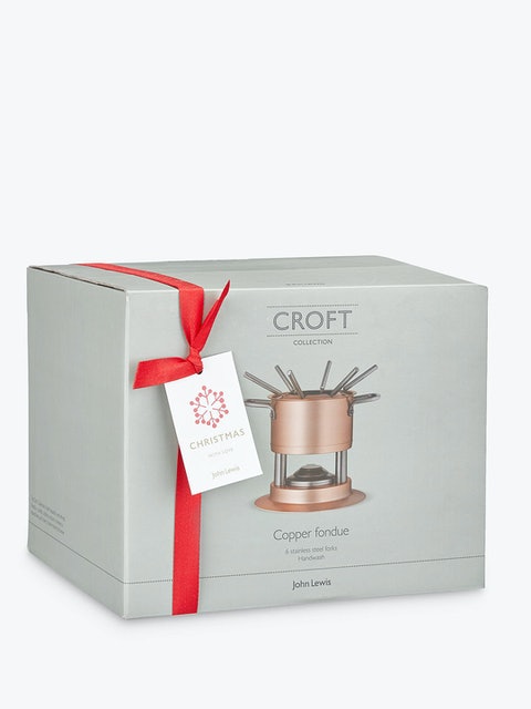 Croft Collection Copper Fondue Set 3