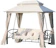 Outsunny 2-in-1 Convertible Swing Chair 1
