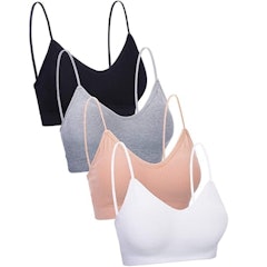 V-Neck Cami Seamless Bralette Set