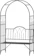 Outsunny Metal Arch Outdoor Bench Trellis 1
