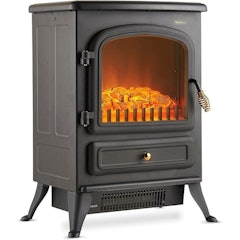 Electric Stove Heater With Log Burner Flame Effect