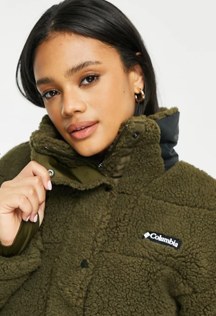 Baffled Sherpa Fleece Jacket 2