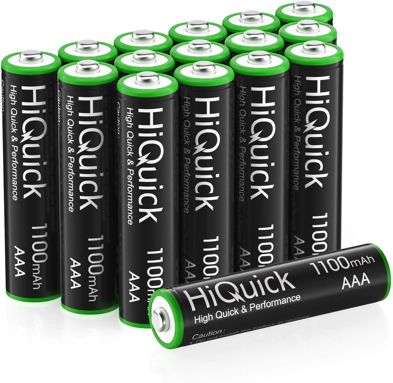 AAA Batteries, Rechargeable 1100mAh 1