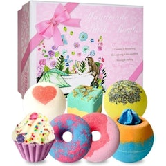 Handmade Natural Bath Bomb Set