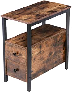 Narrow Side Table With Two Drawers 1