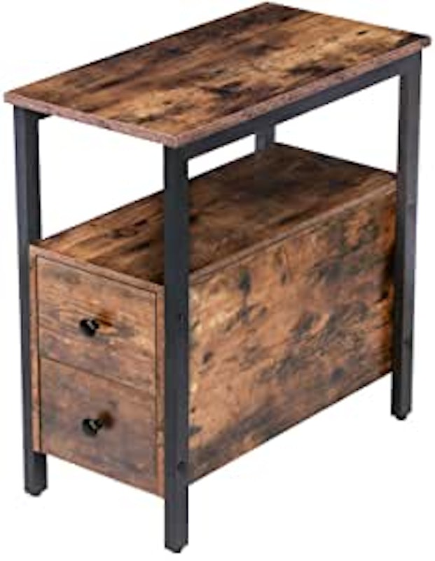 Narrow Side Table With Two Drawers 1