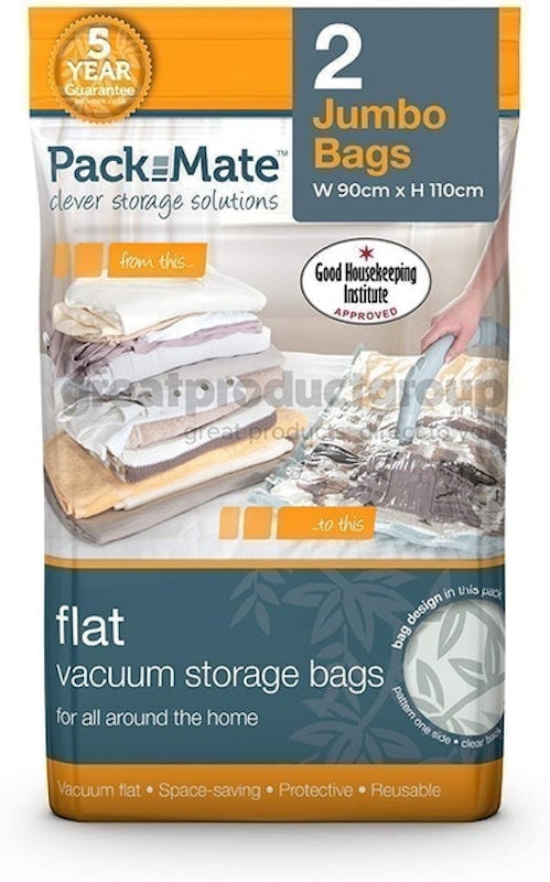 Heavy Duty Vacuum Bags, 5 Pack, Extra Large 100x70cm - Neusu