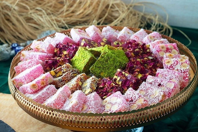 Turkish Delight Assorted Gourmet Dessert Gift Box 3