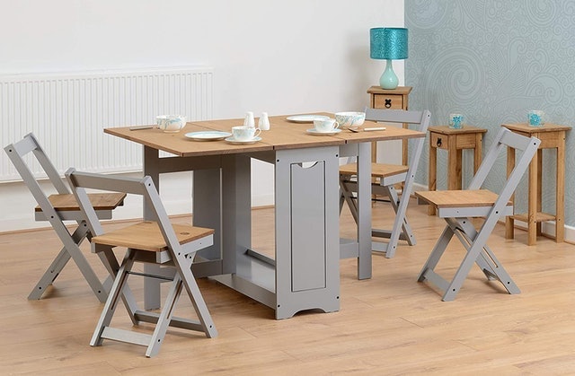 Santos Butterfly Folding Dining Set 2