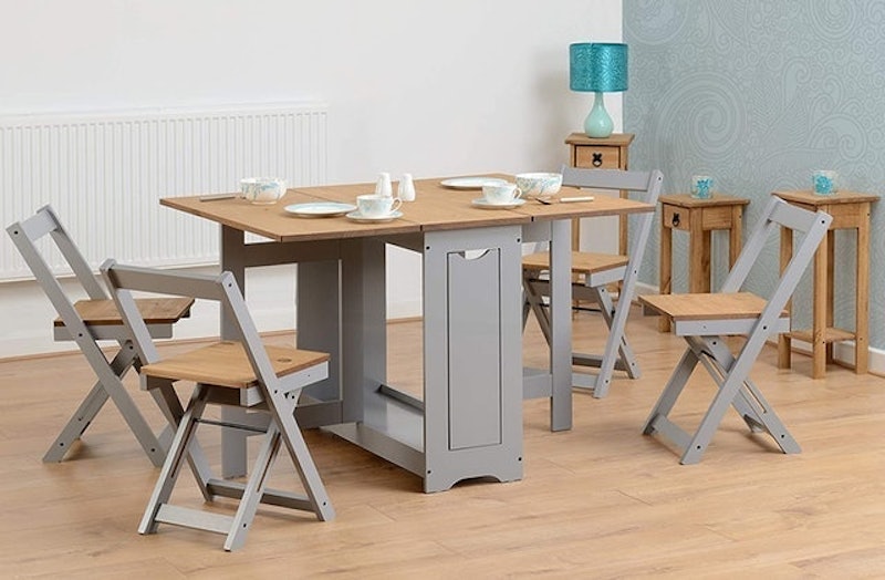 Santos Butterfly Folding Dining Set 2
