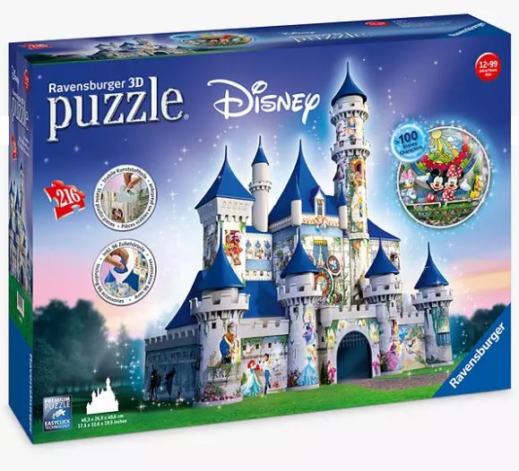 Disney Castle 3D Jigsaw Puzzle 2