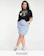 Wednesday's Girl Curve Mini Skirt 1