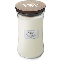 Crackle Jar Linen Candle