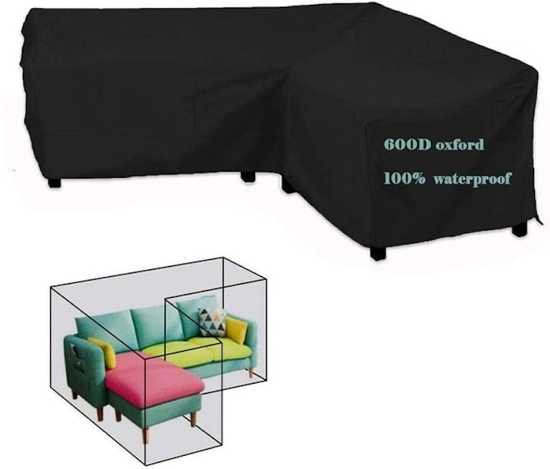 L Shaped Garden Furniture Cover 1