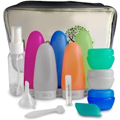 Travel Bottle Set for Toiletries and Cosmetics