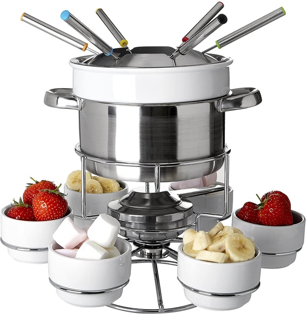 Stainless Steel Fondue Set 3