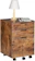 JJS 3 Drawer Rolling Wood File Cabinet 1