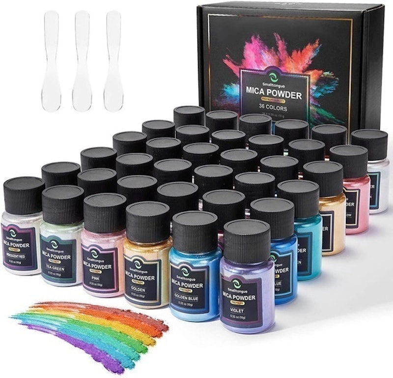 DecorRom 24 Color Epoxy UV Resin Pigment - Crystal Transparent Epoxy Resin  Dye for UV Resin Coloring, DIY Resin Art Jewelry Making 