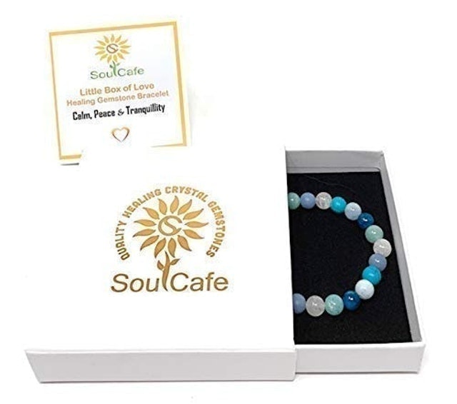 Calm & Tranquility Crystal Power Bead Bracelet 2