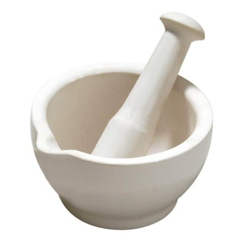 Stoneware Mortar and Pestle 1