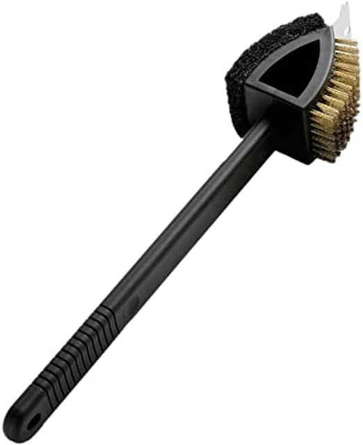 Long Handled 3-in-1 Barbecue Grill Brush 1